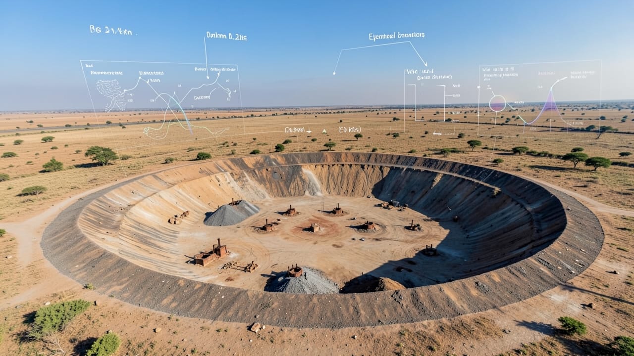 Ancient Harappan smelting site in Gujarat, India, not a meteor crater Ancient Harappan smelting site in Gujarat, India, not a meteor crater