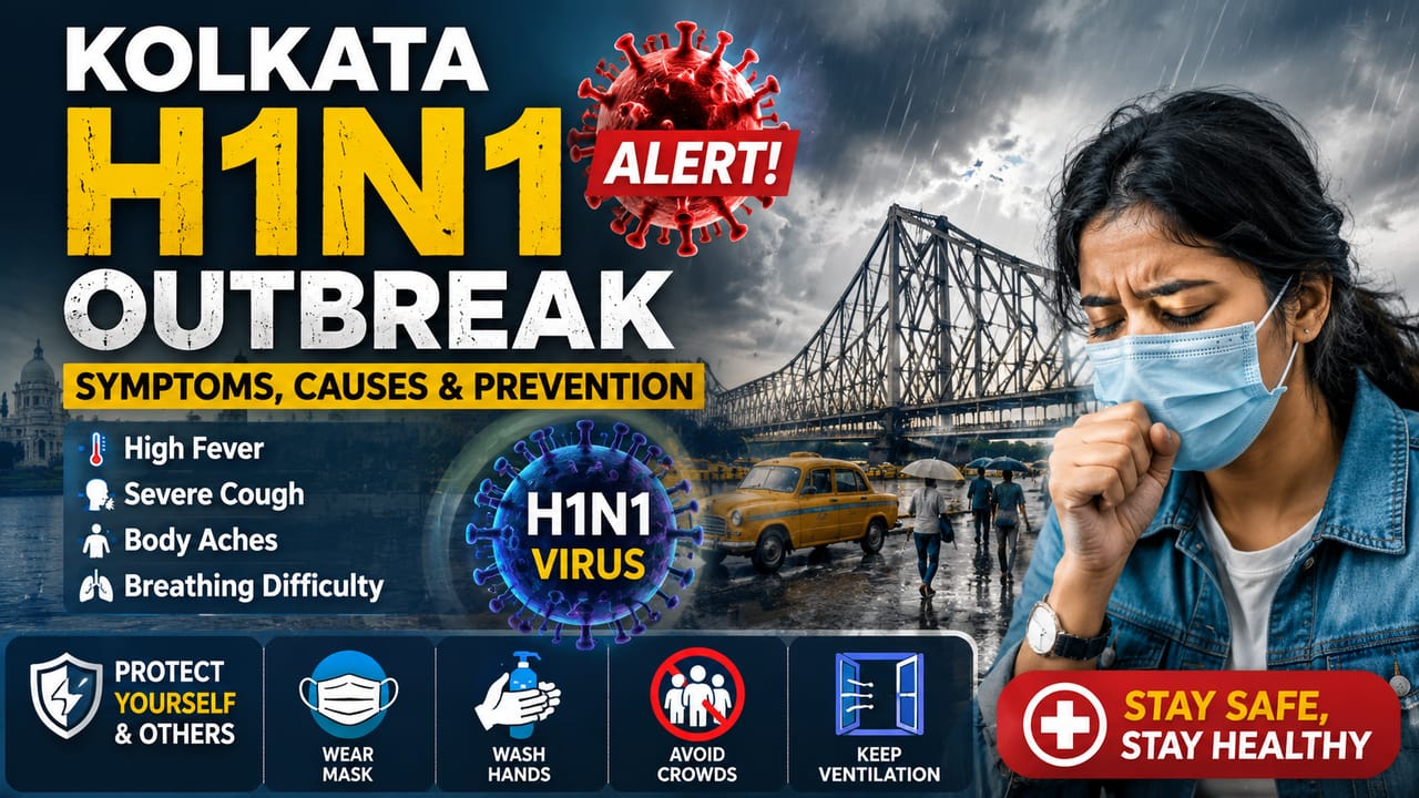 Kolkata H1N1 and Influenza A surge due to climate fluctuations Kolkata H1N1 and Influenza A surge due to climate fluctuations